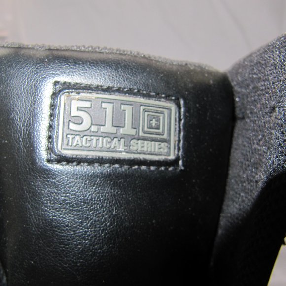 5.11 HRT Black urban tactical series mens size 8 waterproof boot EXCELLENT - Picture 3 of 6